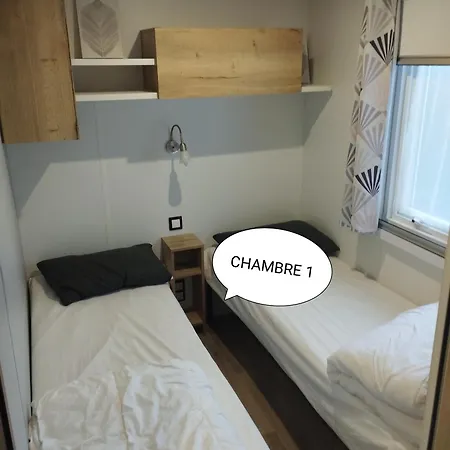 Mobil-home K121 Au Les Charmettes キャンプ場 *